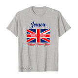 Inspired by Queen's Platinum Jubilee 2022 Elizabeth 70 Years T-shirt Printed Short Sleeve T-shirt