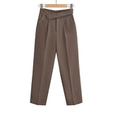 Women Sweatpants Suit Pants Straight-Leg Pants