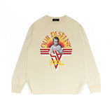 Amiri Long Sleeve Shirt Long Sleeve Long-Sleeved T-Shirt Blouse