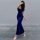 Women Dress Fall/Winter Slim Sheath Sexy Backless Party Dress