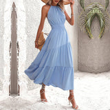 Women Dress Holiday Leisure Sling Dress