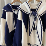 Women Knitwear Autumn Winter Retro Knitwear Sweater