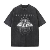 Washed Vintage Bad Omens Band Tshirt
