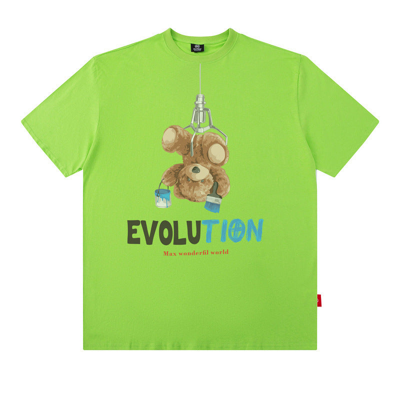 Men T Shirt Hiphop Couple Short Sleeve T-shirt Hip Hop Oversize