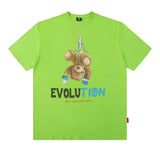Men T Shirt Hiphop Couple Short Sleeve T-shirt Hip Hop Oversize