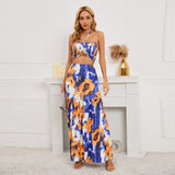Women Date Dress Summer Sexy Tube Top Sheath Fishtail Skirt Suit Dress