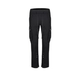 MIJKO Mens Vintage Pants zip-down Optional Wide-footed Slacks