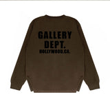 Gallery Dept Long Sleeved Shirt Fashion Brand Long Sleeve Long-Sleeved T-shirt Blouse