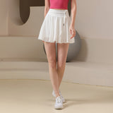 Women Yoga Sports Shorts Mesh Sports Shorts Anti-Tennis Skirt