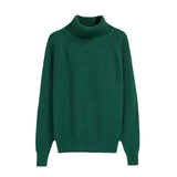 Women Knitwear Autumn and Winter Turtleneck Knitwear Loose Sweater