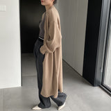 Women Cardigan Sweater Autumn Sweater Coat Loose Button Women's Clothing Z831