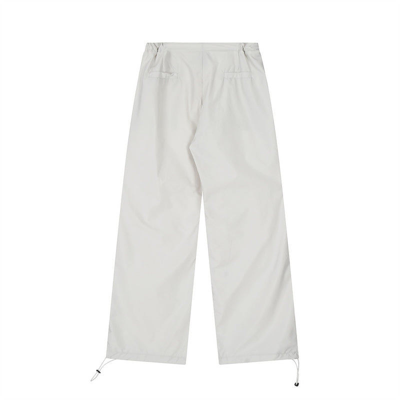 Men Sweatpants Workwear Casual Pants Men's Summer Loose Straight Wide Leg Pants