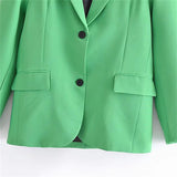 Women Suites Autumn and Winter Loose Casual Suit Jacket