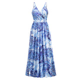 Women Date Dress Summer Bohemian Strap Dress