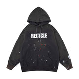 Gallery Dept Hoodie Loose Casual Distressed Hoodie