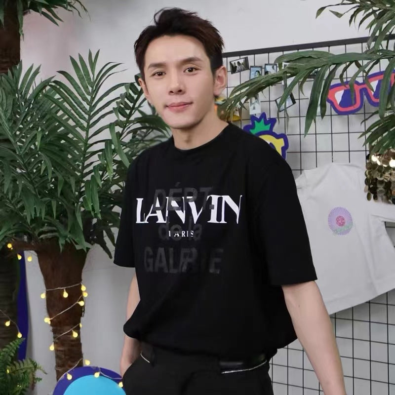 Gallery Dept T Shitrs Retro Short Sleeve Loose plus Size