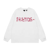 Vlone Sweatshirts Autumn/Winter Letter Crew Neck Pullover