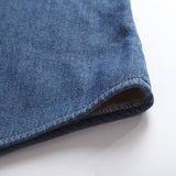 Women Jacket Autumn Winter Retro Denim Shirt Women Loose and Warm Coat