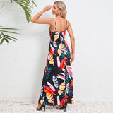 Women Date Dress Summer Sexy Bohemian Strap Dress