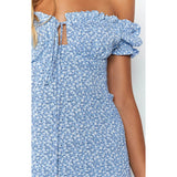 Women Dresses Sexy Summer Dress Floral Dress Skirt (Bla0420)