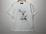 Amiri T Shirt Round Neck Printed Loose