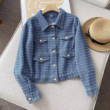 Women Jacket Autumn and Winter Loose Vintage Denim Jacket