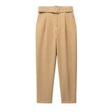 Women Sweatpants Spring Knitted Casual Pants Suit Pants