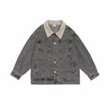 Unisex Jacket Autumn Corduroy Collar Jacket