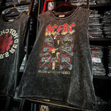 Pearl Jam T Shirts Doors Ramones Rock Washed Vintage Tank Top Cotton Sleeveless T-Shirt(Part2)