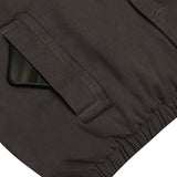 Unisex Winter Cotton Coat Worn Looking Washed-out Lapel Cotton-Padded Coat Retro Workwear Cotton Coat