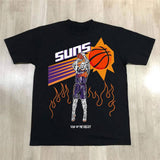 NBA T-Shirts Warren Lotas Joint NBA Short Sleeve Sports Loose