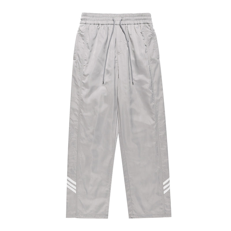 Men Sweatpants Sweatpants Baggy Pants Casual Elastic Waist Straight-Leg Trousers