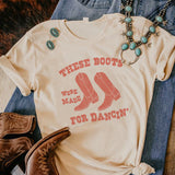 New Girls Retro Style Western Graphic Tees Summer Short
