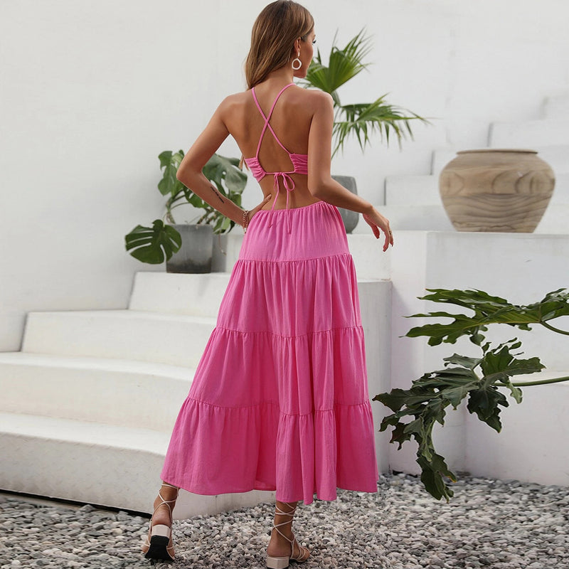 Women Dress Sexy Backless Dress