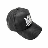 Amiri hat embroidery leather