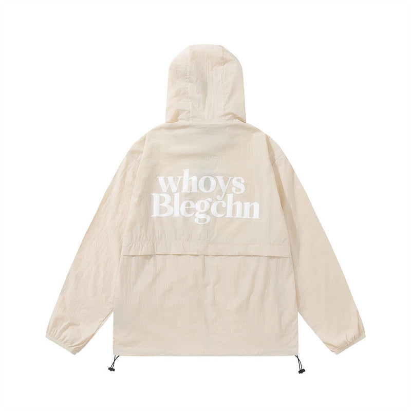 Men Jacket Coat Sun Protection Clothing Men's Hooded Jacket Summer Hooded Jacket