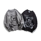 Unisex Sweater Fall Crew Neck Pullover Sweater