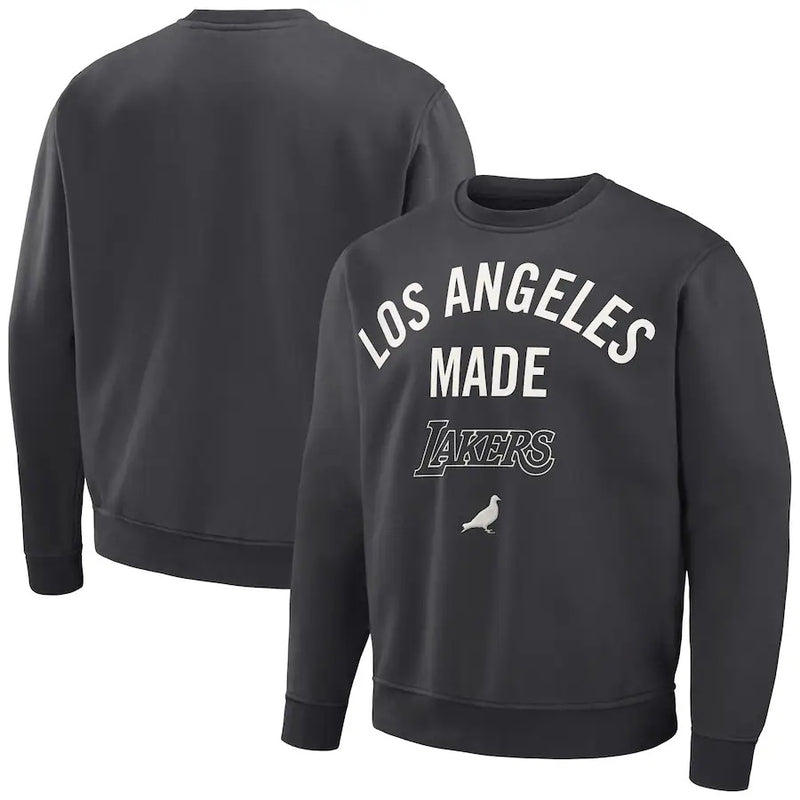 NBA Hoodie Spring Crew Neck Sweater Men's NBA Basketball Sports Casual Top