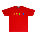 Amiri T Shirts Fashion Brand Short Sleeve T-shirt Shirt