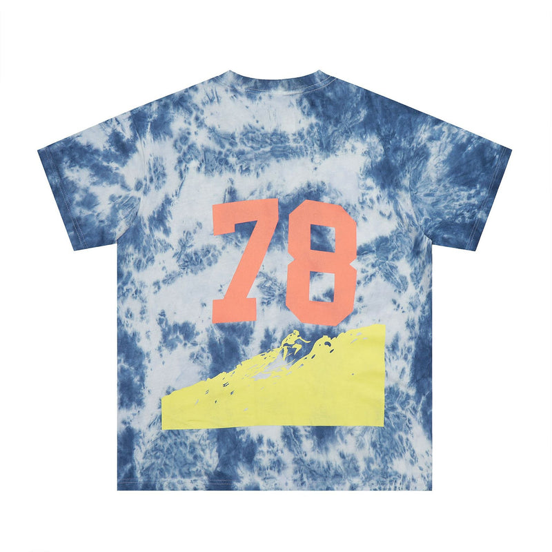 Gallery Dept T Shirts Limited Los Angeles Fashion Short Sleeve Galler Tie-Dye Washed Distressed Rewear Men's Clothing plus Size T-shirt Half Sleeve Bf
