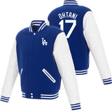 MLB Hoodie Men's Double-Sided Baseball Jacket American Casual Jacket