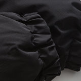 Unisex Winter Cotton Coat Zipper Multi-Pocket Stand-up Collar down Jacket Vintage Velvet down Jacket
