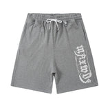 Men Shorts Retro Simple Solid Color Sports Shorts