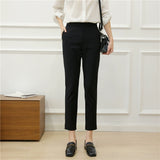Women Sweatpants Straight Suit Pants
