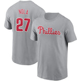 MLB T-Shirts MLB Philadelphia T-Shirts Sports Baseball Uniforms T-Shirts Men's Short Sleeves
