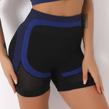 Women Yoga Sports Shorts Quick-Drying Stretch Hip Lift Yoga Pants Women's Tight Sports Running Workout Shorts