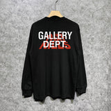 Gallery Dept Long Sleeved Shirt Fashion Brand Long Sleeve Long-Sleeved T-shirt Blouse