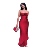 Women Dresses Fall Slim Fit Long Dress