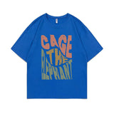 Limited Cage The Elephant Pritn Tshirt Short Sleeve Men