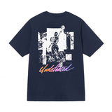 UNDEFEATED T Shirts Crew Neck Men's and Women's Loose
